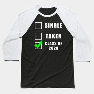 Social distancing - Single or taken funny gift Baseball T-Shirt